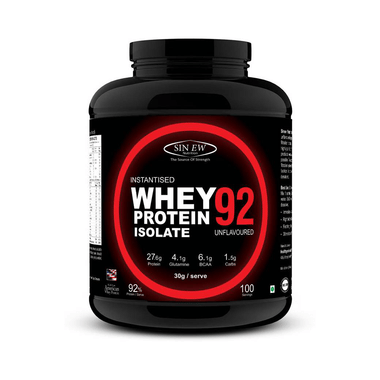 Sinew Nutrition Instantised Whey Protein Isolate 92% Unflavoured