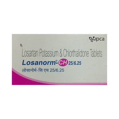 Losanorm-CH 25/6.25 Tablet