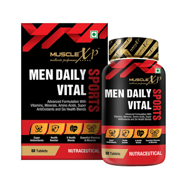 MuscleXP Men Daily Vital Sports Tablet (60 Each) Tablet