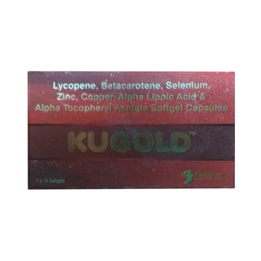 Kugold Soft Gelatin Capsule