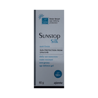 Sunstop SPF 58+ Silk Sunscreen | Sun Protection From UVA/UVB