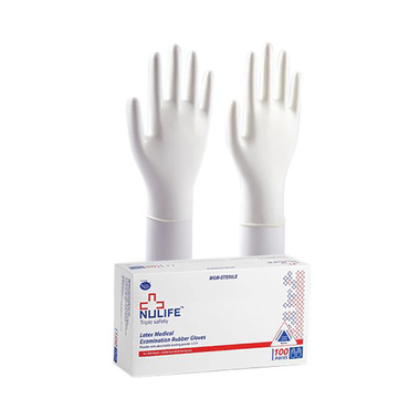 Nulife Latex Examination Non-Powdered, Non Sterile Glove Large