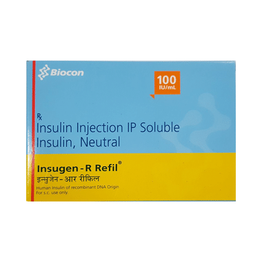 Insugen-R 100IU/ml Refil