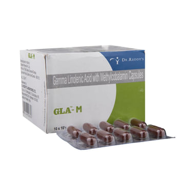 Gla-M  Capsule | With Vitamin B12 | Supports Nutritional Needs
