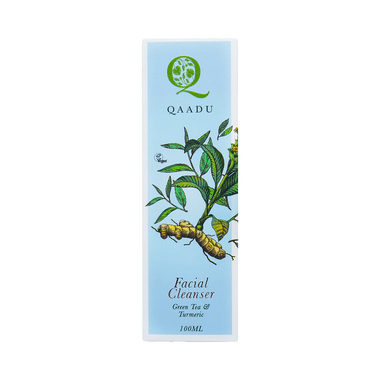 Qaadu Facial Cleanser Green Tea & Turmeric