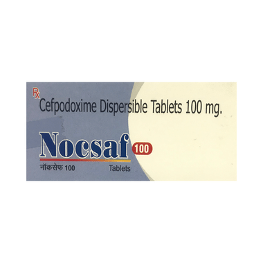<span style='color:#626A7A'>Nocsaf 100 Tablet DT</span>