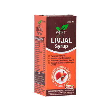 V-Cine Livjal Syrup Sugar Free