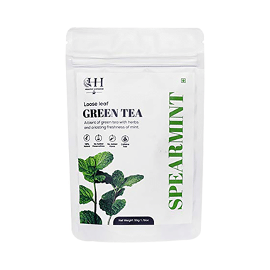 Healthy & Hygiene Loose Leaf Spearmint Green Tea