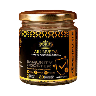Combo Pack of Arunveda Immunity Booster Capsule (60 Each) & Digestion Booster Pill (130gm)