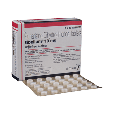 Sibelium 10mg Tablet