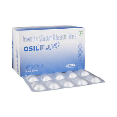 Osil Plus Tablet with Troxerutin and Calcium Dobesilate