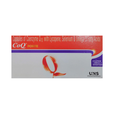 CoQ Forte Soft Gelatin Capsule