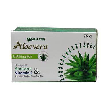 Afflatus Aloevera And Vitamin E Bathing Bar