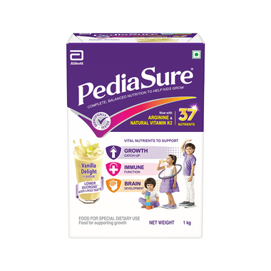 PediaSure Kids Nutrition Drink with Arginine & Natural Vitamin K2 Vanilla Delight