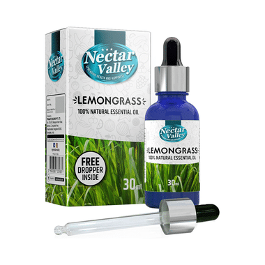 Nectar Valley Lemongrass 100% Natural Essential Oil