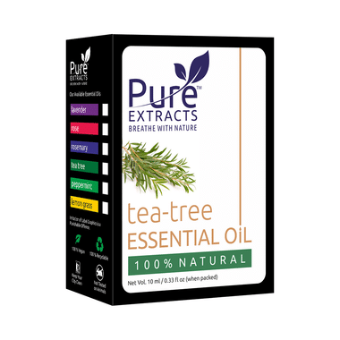 Pure Extracts Tea Tree 100% Natural Essential Oil