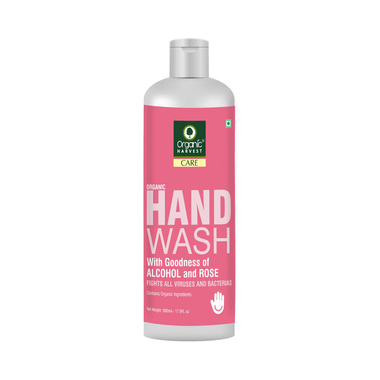 Organic Harvest Care Hand Wash Alcohol and Rose