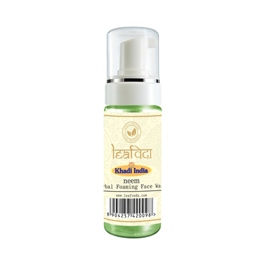 Khadi Leafveda Herbal Neem Foaming Face Wash