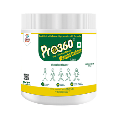 Pro360 Weight Gainer Protein With Lysine, Vitamins & Minerals | Flavour Chocolate