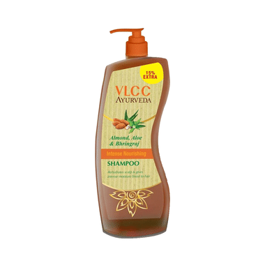 VLCC Ayurveda Almond, Aloe & Bhringraj Intense Nourishing Shampoo