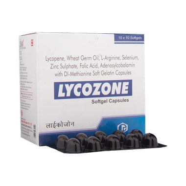 Lycozone Soft Gelatin Capsule