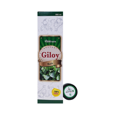 Shri Nath Giloy Ras with Aloe Vera Gel 10gm free