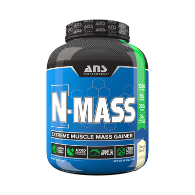 ANS Performance Creamy Vanilla N-Mass Extreme Muscle Mass Gainer