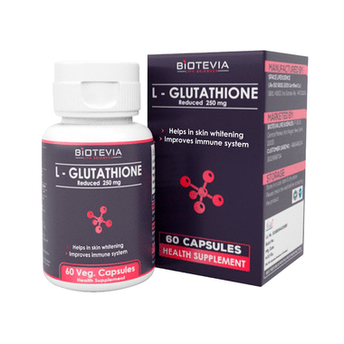 Biotevia Life Sciences L-Glutathione Veg Capsule