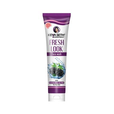 Keya Seth Aromatherapy Fresh Look Face Wash Blackberry & Tea Tree For Oily Skin