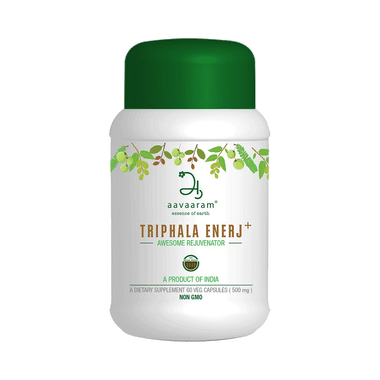 Aavaaram Triphala Enerj+ 500mg Veg Capsule