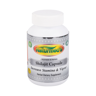 Naturmed's Shilajit 500mg Capsule