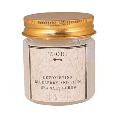 Tjori Detoxifying Blueberry And Plum Sea Salt Scrub