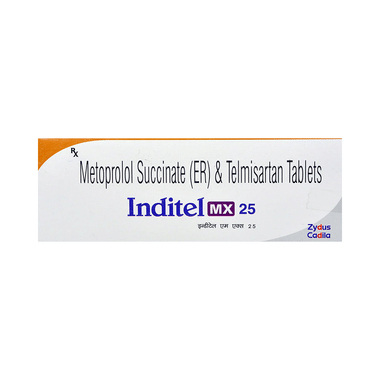 Inditel MX 40 mg/25 mg Tablet