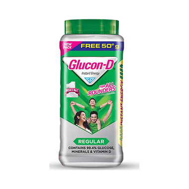 Glucon-D With Glucose, Calcium, Vitamin C & Sucrose | Nutrition Booster