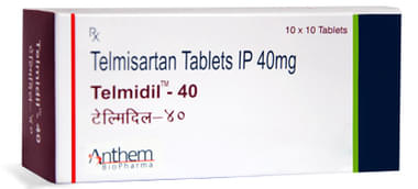Telmidil 40 Tablet