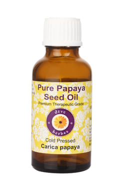 Deve Herbes Pure Papaya Seed/Carica Papaya Cold Pressed Oil