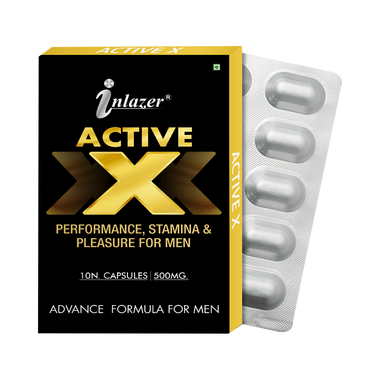 Inlazer Active X Advance Formula For Men Capsule