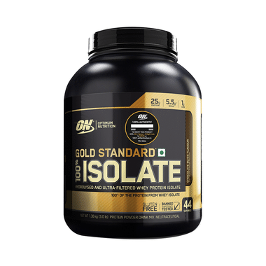 Optimum Nutrition (ON) Gold Standard 100% Hydrolysed And Ultra-Filtered Whey Protein Isolate | Flavour Powder Chocolate Bliss