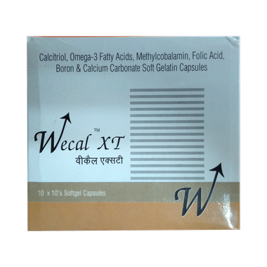 Wecal XT Soft Gelatin Capsule