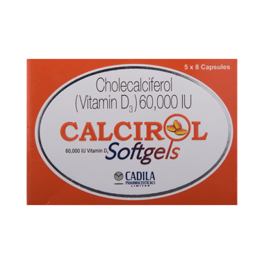 Calcirol 60000IU Softgels