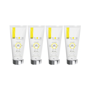 360° Block Sunscreen Gel (50gm Each) SPF 50+