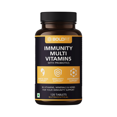 Boldfit Immunity Multi Vitamins With Probiotics Tablet