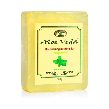 Aloe Veda Moisturising Bathing Bar Peppermint