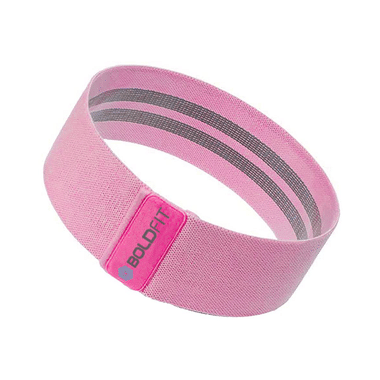 Boldfit Fabric Resistance Band Pink Medium