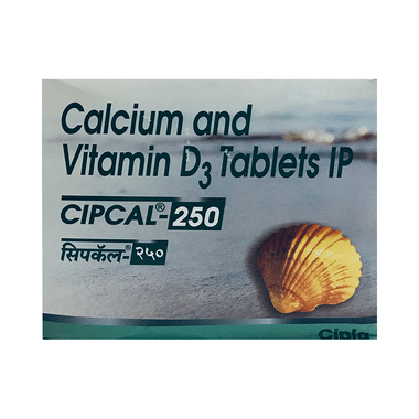 Cipcal 250 Tablet For Bone, Joint And Muscle Care