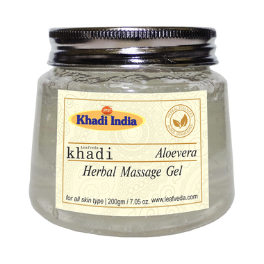 Khadi Leafveda Aloevera Herbal Massage Gel