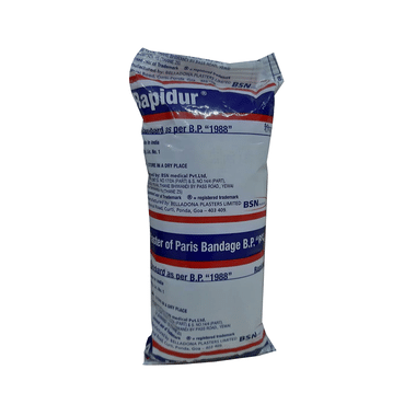 Rapidur Plaster Of Paris Cast Bandage B.P. 10cm X 2.7m