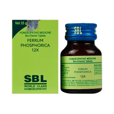 SBL Ferrum Phosphoricum Biochemic Tablet 12X