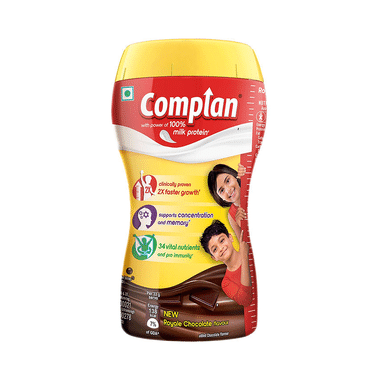 Complan Nutrition Drink Powder For Children | Nutrition Drink For Kids With Protein & 34 Vital Nutrients | Royale Chocolate