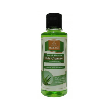 Khadi Pure Herbal Aloevera Shampoo